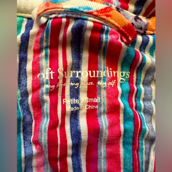 Soft Surroundings Floral Robe Size Petite XS - Picture 2 of 10